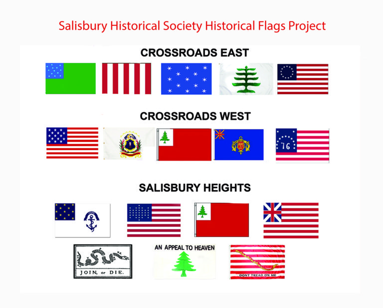 invention heaven In time Historical Flags Project – Salisbury Historical Society, New Hampshire